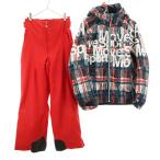 DESCENTE Descente общий рисунок лыжи одежда верх и низ выставить S темно-синий серия ассортимент мужской б/у одежда б/у 