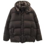 UNIQLO ユニクロ プレミアム ダウンジャケット L ブラウン メンズ 古着 中古