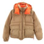 UNIQLO ユニクロ JW ANDERSON ジェイダブリューアンダーソン コラボ リバーシブル ダウンジャケット L ベージュ系 レディース 古着 中古