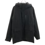 UNIQLO ユニクロ ハイブリッド ダウンパーカー L ブラック メンズ 古着 中古