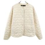 ZARA Zara Heart стеганная куртка S слоновая кость женский б/у одежда б/у 