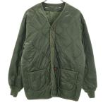 ALPHA INDUSTRIES INCaru искатель -тактный Lee zM-65 подкладка стеганная куртка M хаки милитари мужской б/у одежда б/у 