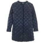 UNIQLO Uniqlo Ultra свет пуховик S темно-синий compact упаковочный пакет имеется женский б/у одежда б/у 