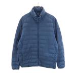 UNIQLO Uniqlo Ultra свет пуховик XL темно-синий мужской б/у одежда б/у 
