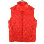 UNIQLO ユニクロ ウルトラライト ダウンベスト L レッド メンズ 古着 中古