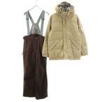 FILA filler одежда для сноуборда верх и низ выставить LL оттенок бежевого лыжи женский б/у одежда б/у 