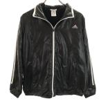 adidas Adidas ветровка M черный жакет обратная сторона tricot женский б/у одежда б/у 