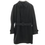 UNIQLO +J Uniqlo плюс J пальто с отложным воротником S черный Jil Sander подкладка имеется мужской б/у одежда б/у 