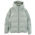 UNIQLO ユニクロ シームレス ダウンパーカー L ブルーグレー メンズ 古着 中古