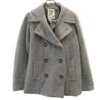 MICHEL KLEIN Michel Klein бушлат 38 серый бушлат женский б/у одежда б/у 