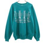 Hanes разделение nz80s USA производства Vintage длинный рукав тренировочный футболка L изумруд зеленый мужской б/у одежда б/у 