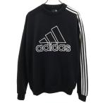adidas Adidas длинный рукав футболка M черный джерси мужской б/у одежда б/у 