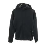 NIKE Nike тренировка длинный рукав Zip Parker S черный женский б/у одежда б/у 