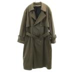 LONDON FOG London противотуманые фары 80s Vintage тренчкот 40 хаки серия мужской б/у одежда б/у 