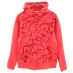 DESCENTE Descente общий рисунок длинный рукав Zip Parker L neon красный женский б/у одежда б/у 