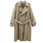 Burberrys Burberry z90s Британия производства Old тренчкот 52 бежевый мужской б/у одежда б/у 