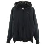 NIKE Nike полоса рисунок ветровка M черный жакет обратная сторона сетка женский б/у одежда б/у 