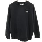 adidas Originals Adidas Originals длинный рукав тренировочный футболка M черный мужской б/у одежда б/у 