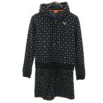PUMA Puma общий рисунок Golf длинный рукав One-piece M черный женский б/у одежда б/у 