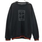 NIKE Nike длинный рукав футболка L черный мужской б/у одежда б/у 