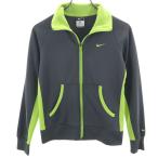 NIKE Nike спортивная куртка S серый джерси женский б/у одежда б/у 