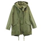 Adam et Rope' Adam et Rope Mod's Coat 38 оливковый милитари женский б/у одежда б/у 