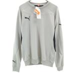 PUMA Puma не использовался длинный рукав тренировочный футболка O серый мужской б/у одежда б/у 