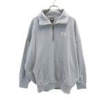 UNDER ARMOUR Under Armor длинный рукав половина Zip тренировочный Parker XL серый тянуть over мужской б/у одежда б/у 