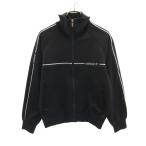 adidas Adidas 90s Old спортивная куртка S черный джерси Descente производства мужской б/у одежда б/у 