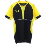 прекрасный товар UNDER ARMOUR Under Armor регби короткий рукав p Ractis джерси рубашка SM черный мужской б/у одежда б/у 