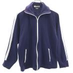 IZOD LACOSTE I zodo Lacoste 70s Vintage нить наматывать бирка спортивная куртка M темно-синий мужской б/у одежда б/у 
