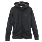 PUMA Puma длинный рукав Zip Parker L угольно-серый женский б/у одежда б/у 