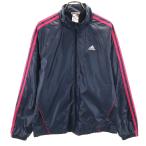adidas Adidas ветровка M темно-синий жакет обратная сторона tricot женский б/у одежда б/у 