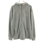 PUMA Puma длинный рукав пирог ru земля Zip Parker L серый серия обратная сторона ворсистый капот мужской б/у одежда б/у 