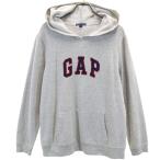 GAP Gap длинный рукав тренировочный Parker L серый тянуть over обратная сторона ворсистый женский б/у одежда б/у 