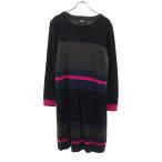 Sonia Rykiel Sonia Rykiel длинный рукав вязаный One-piece 40 черный женский б/у одежда б/у 