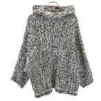 ZARA KNIT Zara вязаный длинный рукав вязаный Parker M белый женский б/у одежда б/у 