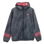 adidas Adidas Leopard ветровка угольно-серый жакет обратная сторона сетка леопардовая расцветка женский б/у одежда б/у 