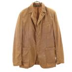 ショッピングMIUMIU MIUMIU ミュウミュウ イタリア製 テーラードジャケット 46 ベージュ メンズ 古着 中古