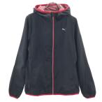 PUMA Puma ветровка L черный обратная сторона сетка жакет женский б/у одежда б/у 