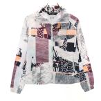 UNDER ARMOUR Under Armor общий рисунок длинный рукав ветровка S белый жакет женский б/у одежда б/у 