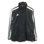 adidas Adidas тренировка Zip жакет L черный обратная сторона сетка мужской б/у одежда б/у 
