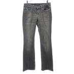 ショッピングJACOBS MARC JACOBS マークジェイコブス ブラック デニムパンツ 2 ブラック フレア レディース 古着 中古