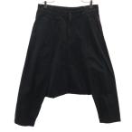  Comme des Garcons Homme pryus2009 год сделано в Японии PE-P034 шаровары XS оттенок черного COMME des GARCONS HOMME PLUS мужской б/у одежда б/у 