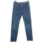 CANTON can тонн 70s Vintage сделано в Японии конический Denim брюки 78ji- хлеб мужской б/у одежда б/у 