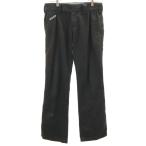 SHIPS JET BLUE Ships jet голубой × Dickies × Гримм эффект flare pants 1 черный × DICKIES × GRIME EFFECT мужской б/у одежда б/у 
