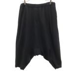 BLACK COMME des GARCONS черный Comme des Garcons 2017 год сделано в Японии шаровары S черный мужской б/у одежда б/у 