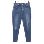 URBAN RESEARCH DOORS Urban Research дверь z конический Denim брюки w38 индиго голубой стрейч джинсы женский б/у одежда б/у 