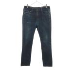 EDIFICE Edifice тонкий Denim брюки W31 индиго джинсы мужской б/у одежда б/у 