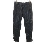 ZARA Zara искусственная кожа брюки 36 черный женский б/у одежда б/у 